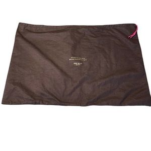 Kate Spade Brown Gold Dust Satchel Bag Storage Purse XL AUTHENTIC